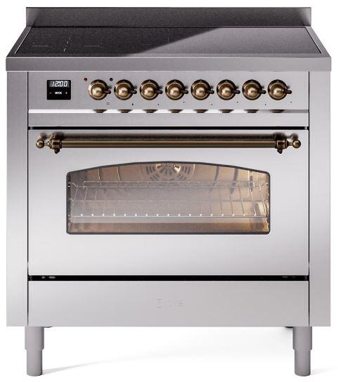 ILVE - 36" Nostalgie II Series Freestanding Electric Induction Range ILVE - 36" Nostalgie II Series Freestanding Electric Induction Range
