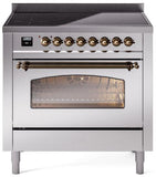 ILVE - 36" Nostalgie II Series Freestanding Electric Induction Range ILVE - 36" Nostalgie II Series Freestanding Electric Induction Range
