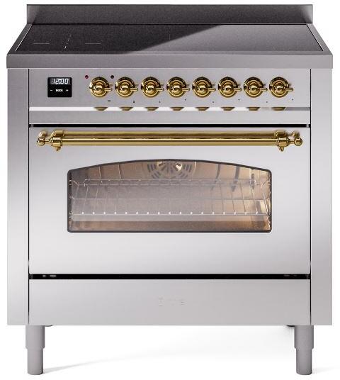 ILVE - 36" Nostalgie II Series Freestanding Electric Induction Range ILVE - 36" Nostalgie II Series Freestanding Electric Induction Range