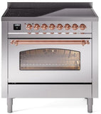 ILVE - 36" Nostalgie II Series Freestanding Electric Induction Range ILVE - 36" Nostalgie II Series Freestanding Electric Induction Range