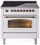 ILVE - 36" Nostalgie II Series Freestanding Electric Induction Range ILVE - 36" Nostalgie II Series Freestanding Electric Induction Range