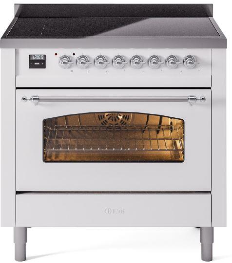 ILVE - 36" Nostalgie II Series Freestanding Electric Induction Range ILVE - 36" Nostalgie II Series Freestanding Electric Induction Range