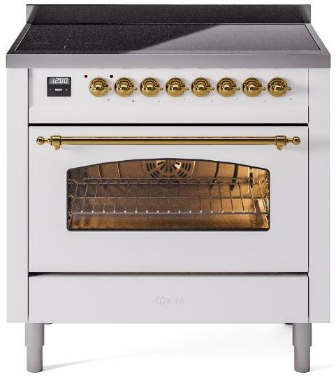 ILVE - 36" Nostalgie II Series Freestanding Electric Induction Range ILVE - 36" Nostalgie II Series Freestanding Electric Induction Range