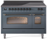 ILVE - 48" Nostalgie II Series Freestanding Electric Induction Range - Double Oven ILVE - 48" Nostalgie II Series Freestanding Electric Induction Range - Double Oven