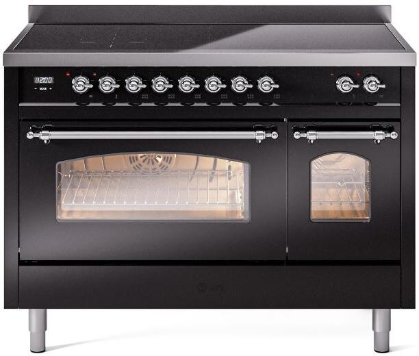 ILVE - 48" Nostalgie II Series Freestanding Electric Induction Range - Double Oven ILVE - 48" Nostalgie II Series Freestanding Electric Induction Range - Double Oven