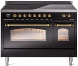 ILVE - 48" Nostalgie II Series Freestanding Electric Induction Range - Double Oven ILVE - 48" Nostalgie II Series Freestanding Electric Induction Range - Double Oven
