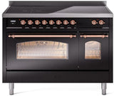 ILVE - 48" Nostalgie II Series Freestanding Electric Induction Range - Double Oven ILVE - 48" Nostalgie II Series Freestanding Electric Induction Range - Double Oven