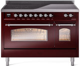 ILVE - 48" Nostalgie II Series Freestanding Electric Induction Range - Double Oven ILVE - 48" Nostalgie II Series Freestanding Electric Induction Range - Double Oven