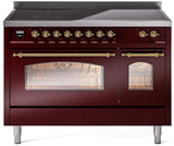 ILVE - 48" Nostalgie II Series Freestanding Electric Induction Range - Double Oven ILVE - 48" Nostalgie II Series Freestanding Electric Induction Range - Double Oven