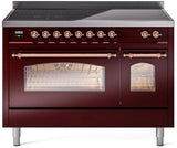 ILVE - 48" Nostalgie II Series Freestanding Electric Induction Range - Double Oven ILVE - 48" Nostalgie II Series Freestanding Electric Induction Range - Double Oven