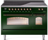 ILVE - 48" Nostalgie II Series Freestanding Electric Induction Range - Double Oven ILVE - 48" Nostalgie II Series Freestanding Electric Induction Range - Double Oven