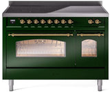 ILVE - 48" Nostalgie II Series Freestanding Electric Induction Range - Double Oven ILVE - 48" Nostalgie II Series Freestanding Electric Induction Range - Double Oven