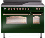 ILVE - 48" Nostalgie II Series Freestanding Electric Induction Range - Double Oven ILVE - 48" Nostalgie II Series Freestanding Electric Induction Range - Double Oven