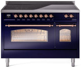 ILVE - 48" Nostalgie II Series Freestanding Electric Induction Range - Double Oven ILVE - 48" Nostalgie II Series Freestanding Electric Induction Range - Double Oven