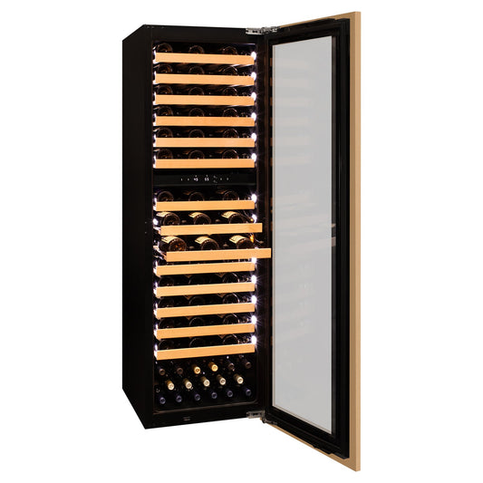 Allavino - 101 Bottle Dual Zone Panel Ready Wine Refrigerator - AO VCWR-101PRD-2R