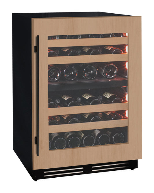 Allavino - 24" Wide Dual Zone Panel Ready Wine Refrigerator - AO VCWR-24PRD-2R