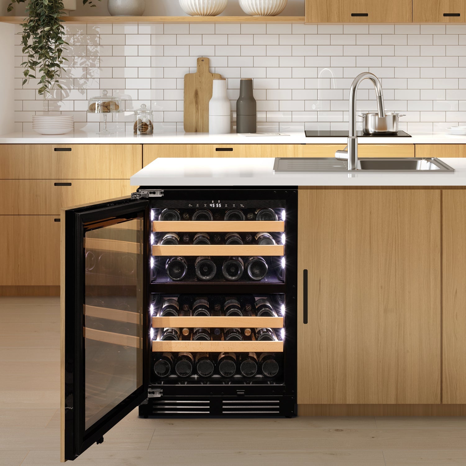Allavino - 24" Wide Single Zone Panel Ready Wine Refrigerator Allavino - 24" Wide Single Zone Panel Ready Wine Refrigerator