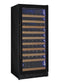 Allavino - Reserva Series 119 Bottle 55" Tall Single Zone Black Glass Wine Refrigerator