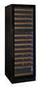 Allavino - Reserva Series 154 Bottle 71" Tall Dual Zone Black Glass Door Wine Refrigerator