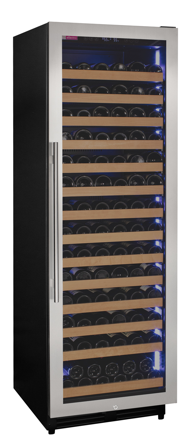 Allavino - Reserva Series 163 Bottle 71" Tall Single Zone Stainless Steel Wine Refrigerator Allavino - Reserva Series 163 Bottle 71" Tall Single Zone Stainless Steel Wine Refrigerator