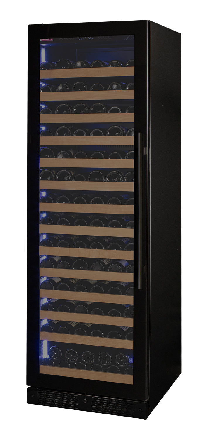 Allavino - Reserva Series 163 Bottle 71" Tall Single Zone Black Glass Door Wine Refrigerator Allavino - Reserva Series 163 Bottle 71" Tall Single Zone Black Glass Door Wine Refrigerator