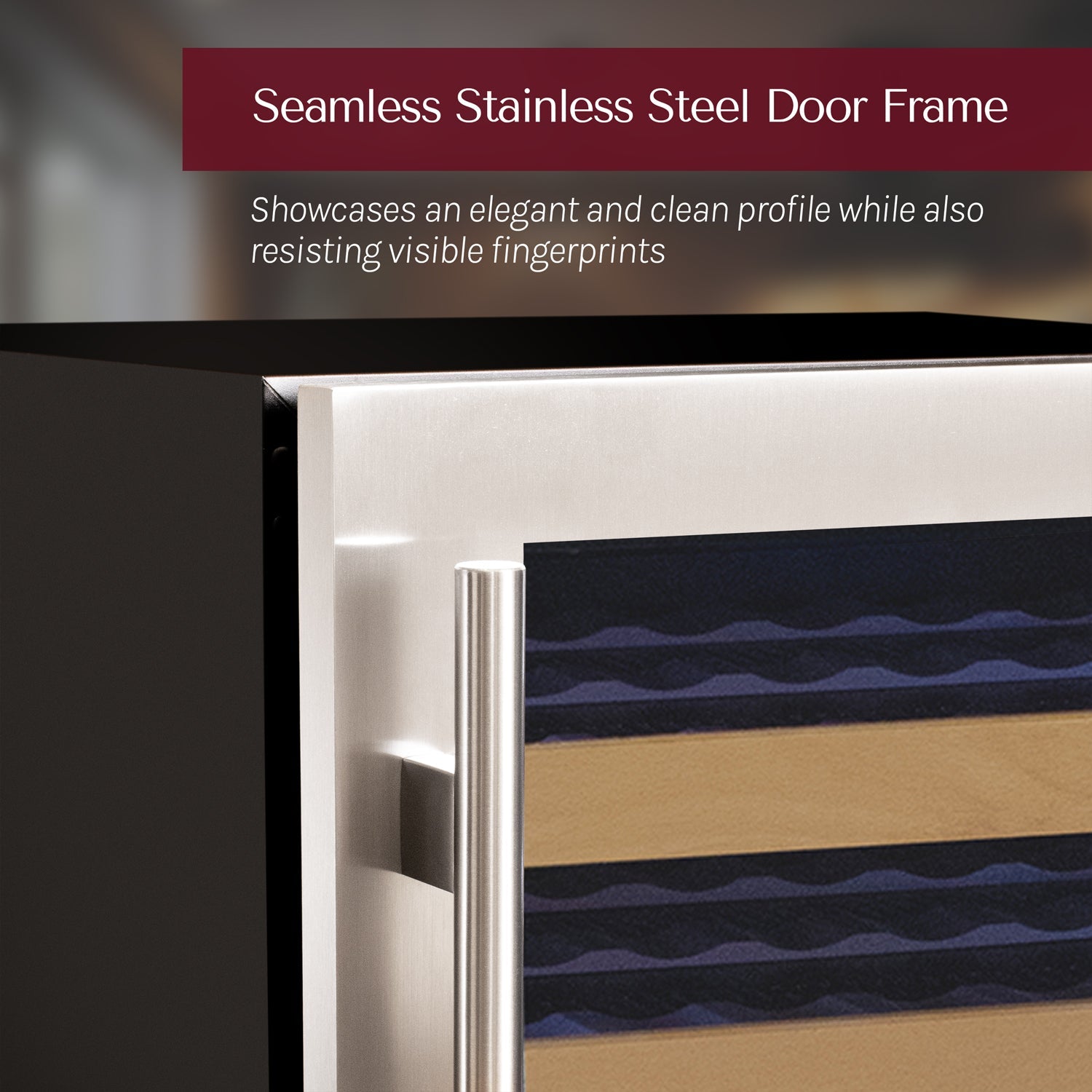 Allavino - Reserva Series - 56 Bottle Dual Zone Built-in Luxury Wine Refrigerator with Stainless Steel Door Allavino - Reserva Series - 56 Bottle Dual Zone Built-in Luxury Wine Refrigerator with Stainless Steel Door