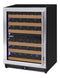 Allavino - Reserva Series - 56 Bottle Dual Zone Built-in Luxury Wine Refrigerator with Stainless Steel Door