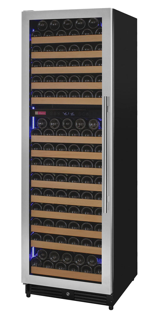 Allavino - Reserva Series 172 Bottle Dual Zone Built-in Wine Refrigerator with Stainless Steel Door