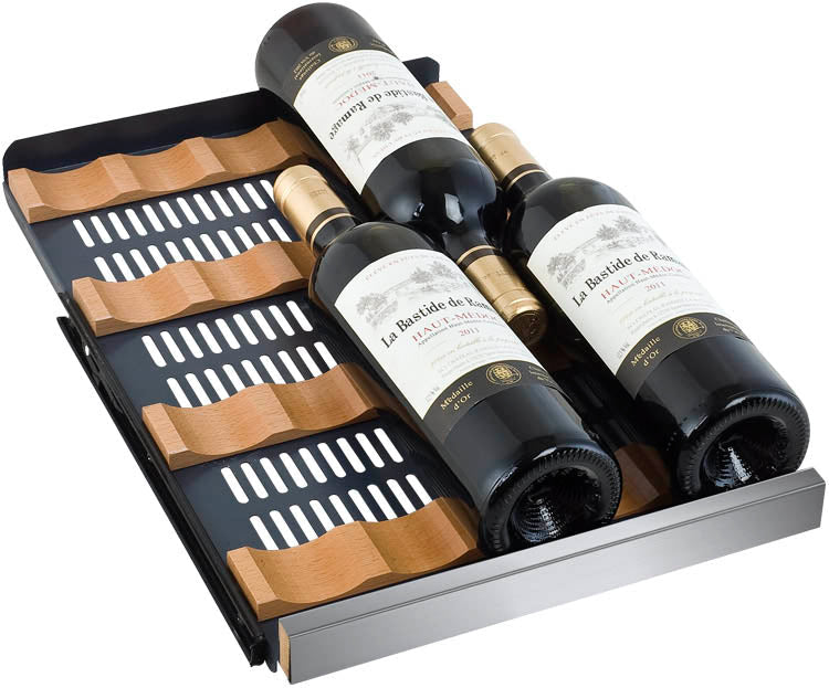 Allavino - 30" Wide FlexCount II Tru-Vino 60 Bottle Dual Zone Stainless Steel Side-by-Side Wine Refrigerator - BF 2X-VSWR30-1S20 Allavino - 30" Wide FlexCount II Tru-Vino 60 Bottle Dual Zone Stainless Steel Side-by-Side Wine Refrigerator - BF 2X-VSWR30-1S20