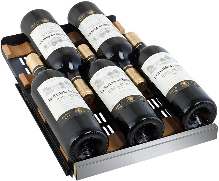 Allavino - 30" Wide FlexCount II Tru-Vino 60 Bottle Three Zone Stainless Steel Side-by-Side Wine Refrigerator - BF 3Z-VSWR30-S20 Allavino - 30" Wide FlexCount II Tru-Vino 60 Bottle Three Zone Stainless Steel Side-by-Side Wine Refrigerator - BF 3Z-VSWR30-S20