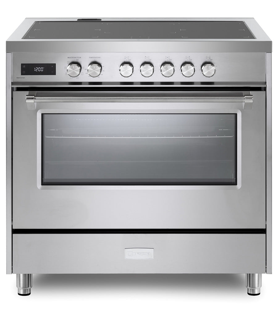 Verona - 36" Ultima Freestanding Induction Range with Convection Oven and Storage Drawer Verona - 36" Ultima Freestanding Induction Range with Convection Oven and Storage Drawer