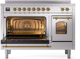 ILVE - 48" Nostalgie II Series Freestanding Electric Induction Range - Double Oven ILVE - 48" Nostalgie II Series Freestanding Electric Induction Range - Double Oven