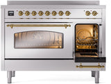 ILVE - 48" Nostalgie II Series Freestanding Electric Induction Range - Double Oven ILVE - 48" Nostalgie II Series Freestanding Electric Induction Range - Double Oven