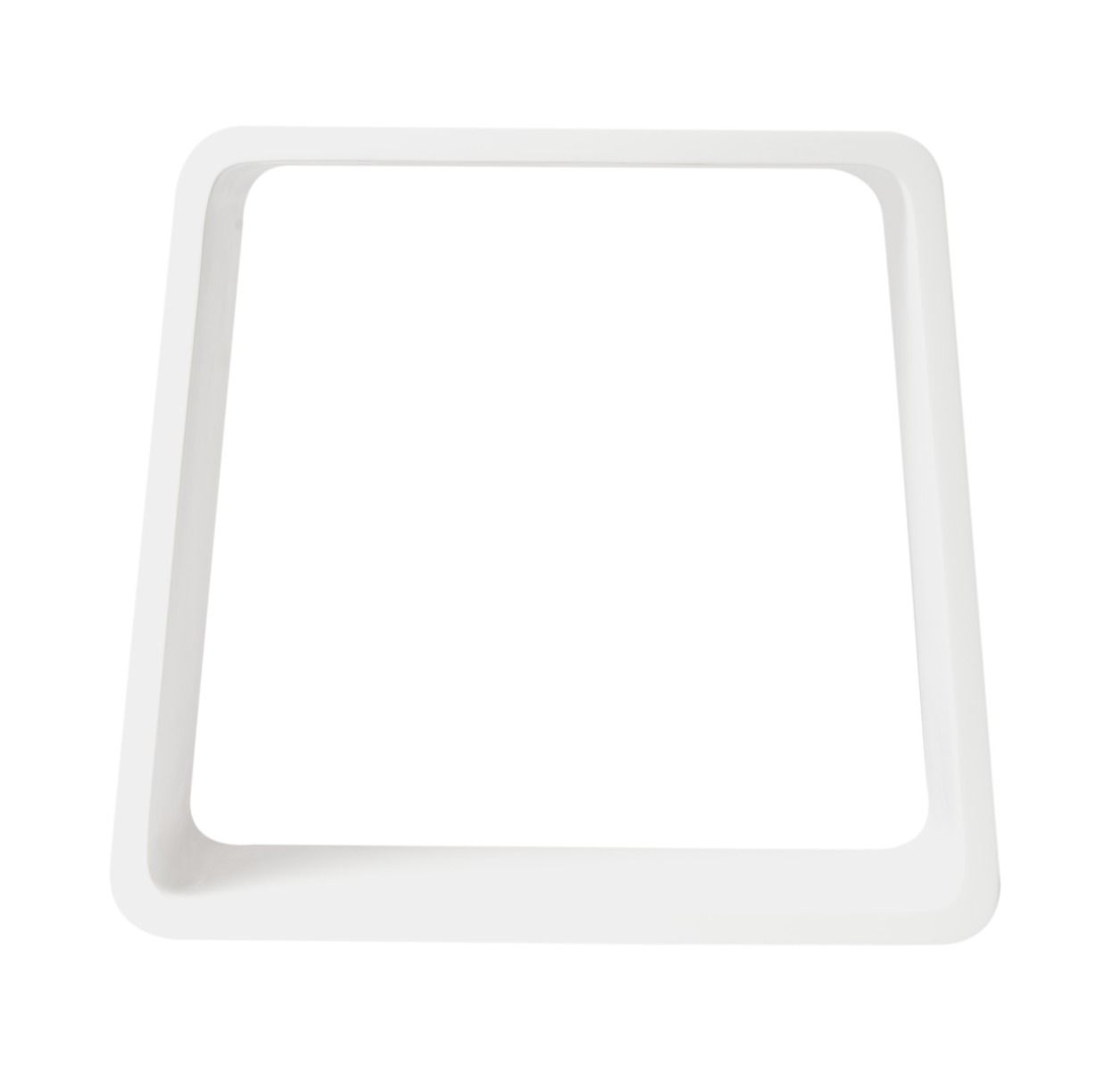 ALFI brand - White Matte Solid Surface Resin Bathroom / Shower Stool - ABST55 ALFI brand - White Matte Solid Surface Resin Bathroom / Shower Stool - ABST55