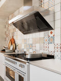 ILVE - Professional Plus 48" Stainless Steel Wall Mount Convertible Range Hood ILVE - Professional Plus 48" Stainless Steel Wall Mount Convertible Range Hood