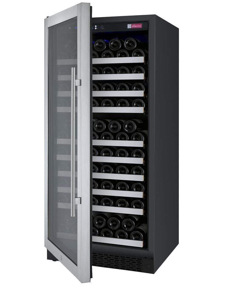 Allavino Wine & Beverage Centers FlexCount Series 128 Bottle Single Zone Wine Refrigerator - VSWR128-1SL20 Allavino Wine & Beverage Centers FlexCount Series 128 Bottle Single Zone Wine Refrigerator - VSWR128-1SL20