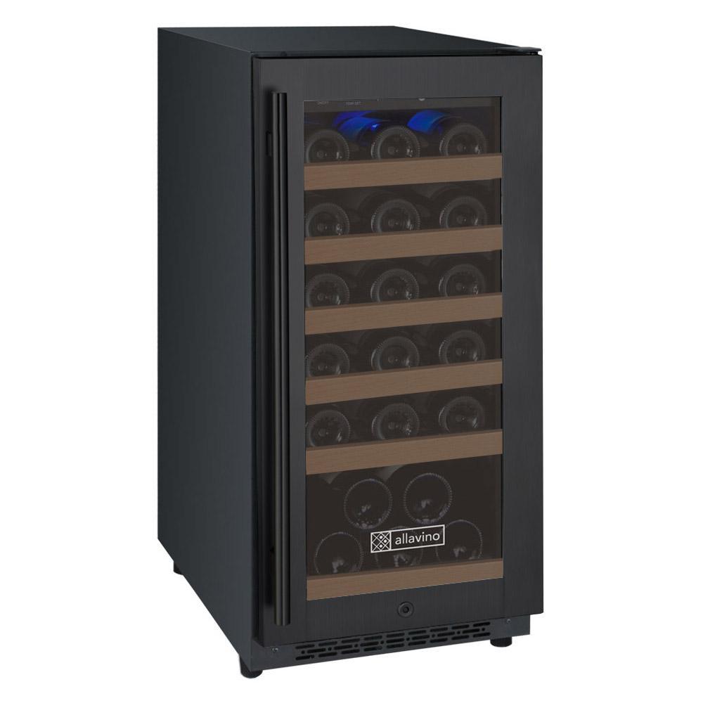Allavino Wine & Beverage Centers FlexCount Series 15" 30-Bottle Single Zone Wine Refrigerator - VSWR30-1BR20 Allavino Wine & Beverage Centers FlexCount Series 15" 30-Bottle Single Zone Wine Refrigerator - VSWR30-1BR20