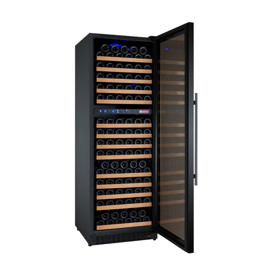 Allavino Wine & Beverage Centers FlexCount Series 172 Bottle Dual-Zone Wine Cellar Refrigerator with Black Door - VSWR172-2BL20 Allavino Wine & Beverage Centers FlexCount Series 172 Bottle Dual-Zone Wine Cellar Refrigerator with Black Door - VSWR172-2BL20