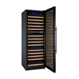 Allavino Wine & Beverage Centers FlexCount Series 172 Bottle Dual-Zone Wine Cellar Refrigerator with Black Door - VSWR172-2BL20 Allavino Wine & Beverage Centers FlexCount Series 172 Bottle Dual-Zone Wine Cellar Refrigerator with Black Door - VSWR172-2BL20