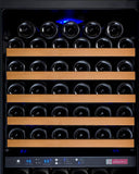 Allavino Wine & Beverage Centers FlexCount Series 172 Bottle Dual-Zone Wine Cellar Refrigerator with Black Door - VSWR172-2BL20 Allavino Wine & Beverage Centers FlexCount Series 172 Bottle Dual-Zone Wine Cellar Refrigerator with Black Door - VSWR172-2BL20