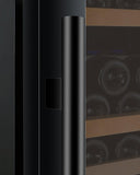 Allavino Wine & Beverage Centers FlexCount Series 172 Bottle Dual-Zone Wine Cellar Refrigerator with Black Door - VSWR172-2BL20 Allavino Wine & Beverage Centers FlexCount Series 172 Bottle Dual-Zone Wine Cellar Refrigerator with Black Door - VSWR172-2BL20