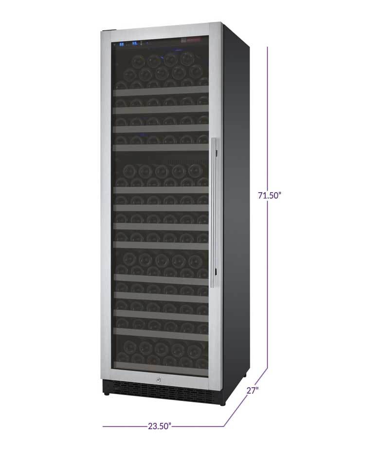 Allavino Wine & Beverage Centers FlexCount Series 177 Bottle Single Zone Wine Refrigerator - VSWR177-1SL20 Allavino Wine & Beverage Centers FlexCount Series 177 Bottle Single Zone Wine Refrigerator - VSWR177-1SL20
