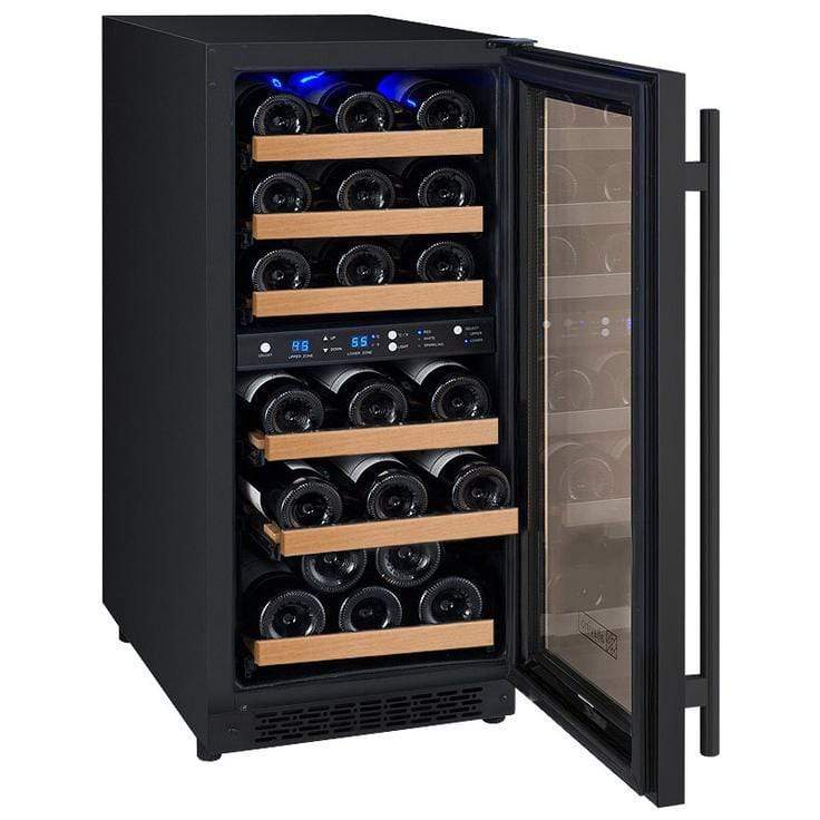 Allavino Wine & Beverage Centers FlexCount Series 30 Bottle Dual-Zone Wine Refrigerator - Black - VSWR30-2BR20 Allavino Wine & Beverage Centers FlexCount Series 30 Bottle Dual-Zone Wine Refrigerator - Black - VSWR30-2BR20