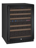 Allavino Wine & Beverage Centers FlexCount Series 56 Bottle Dual-Zone Wine Cellar with Black Door - VSWR56-2BR20 Allavino Wine & Beverage Centers FlexCount Series 56 Bottle Dual-Zone Wine Cellar with Black Door - VSWR56-2BR20