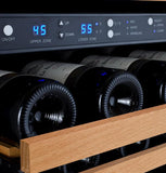 Allavino Wine & Beverage Centers FlexCount Series 56 Bottle Dual-Zone Wine Cellar with Black Door - VSWR56-2BR20 Allavino Wine & Beverage Centers FlexCount Series 56 Bottle Dual-Zone Wine Cellar with Black Door - VSWR56-2BR20