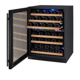 Allavino Wine & Beverage Centers FlexCount Series 56 Bottle Dual-Zone Wine Cellar with Black Door - VSWR56-2BR20 Allavino Wine & Beverage Centers FlexCount Series 56 Bottle Dual-Zone Wine Cellar with Black Door - VSWR56-2BR20