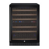 Allavino Wine & Beverage Centers FlexCount Series 56 Bottle Dual-Zone Wine Cellar with Black Door - VSWR56-2BR20 Allavino Wine & Beverage Centers FlexCount Series 56 Bottle Dual-Zone Wine Cellar with Black Door - VSWR56-2BR20