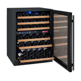 Allavino Wine & Beverage Centers FlexCount Series 56 Bottle Dual-Zone Wine Cellar with Black Door - VSWR56-2BR20 Allavino Wine & Beverage Centers FlexCount Series 56 Bottle Dual-Zone Wine Cellar with Black Door - VSWR56-2BR20