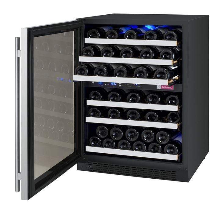 Allavino Wine & Beverage Centers FlexCount Series 56 Bottle Dual Zone Wine Refrigerator - VSWR56-2SR20 Allavino Wine & Beverage Centers FlexCount Series 56 Bottle Dual Zone Wine Refrigerator - VSWR56-2SR20