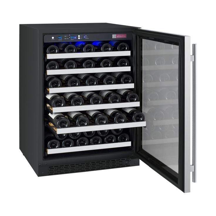 Allavino Wine & Beverage Centers FlexCount Series 56 Bottle Single Zone Wine Storage Unit - VSWR56-1SR20 Allavino Wine & Beverage Centers FlexCount Series 56 Bottle Single Zone Wine Storage Unit - VSWR56-1SR20